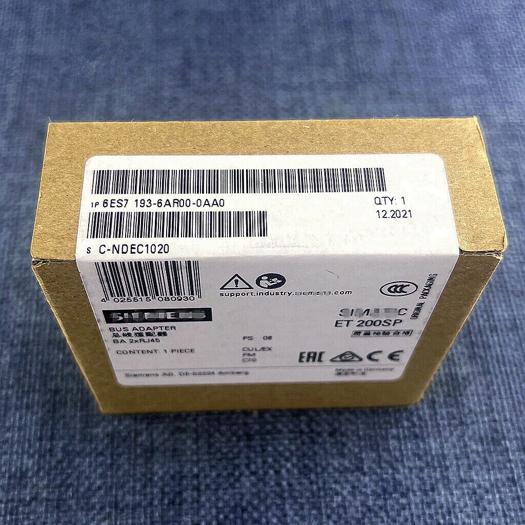 1PC high quality Siemens 6ES7 193-6AR00-0AA0 6ES7193-6AR00-0AA0 Fast delivery