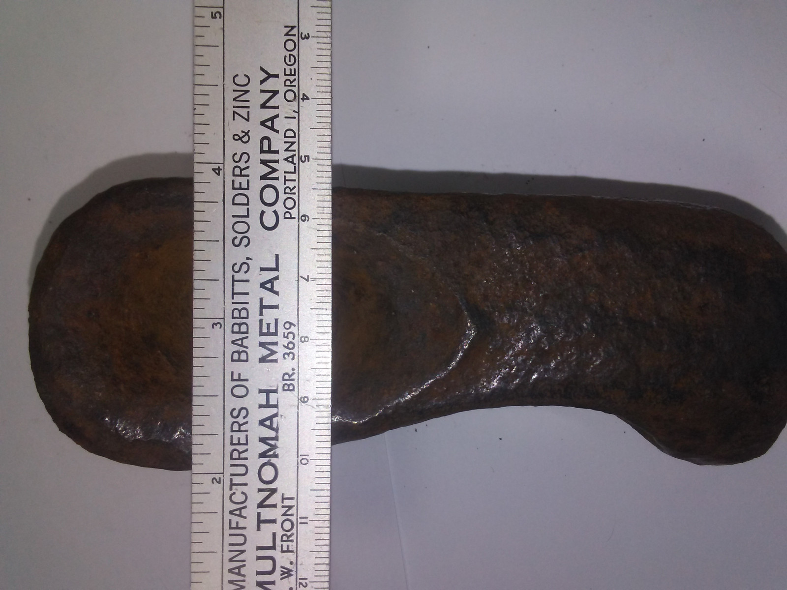 ANTIQUE! SOUVENIR SMALL CHOKER HOOK FROM REDWOODS LOGGING, ABOUT 2 & 1/2 POUNDS