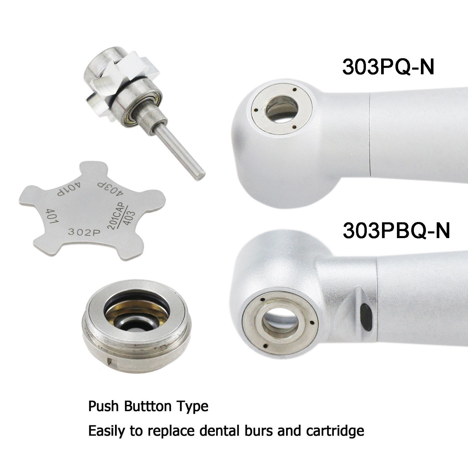 BEING High Speed Handpiece Turbine Dental Fiber Optic NSK Phatelus LED Coupler