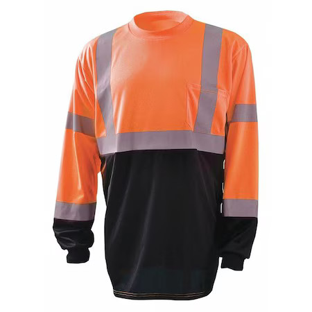 Occunomix Lux-Lsetpbk-Oxl Unisex Long Sleeve T-Shirt, Polyester, Pullover,