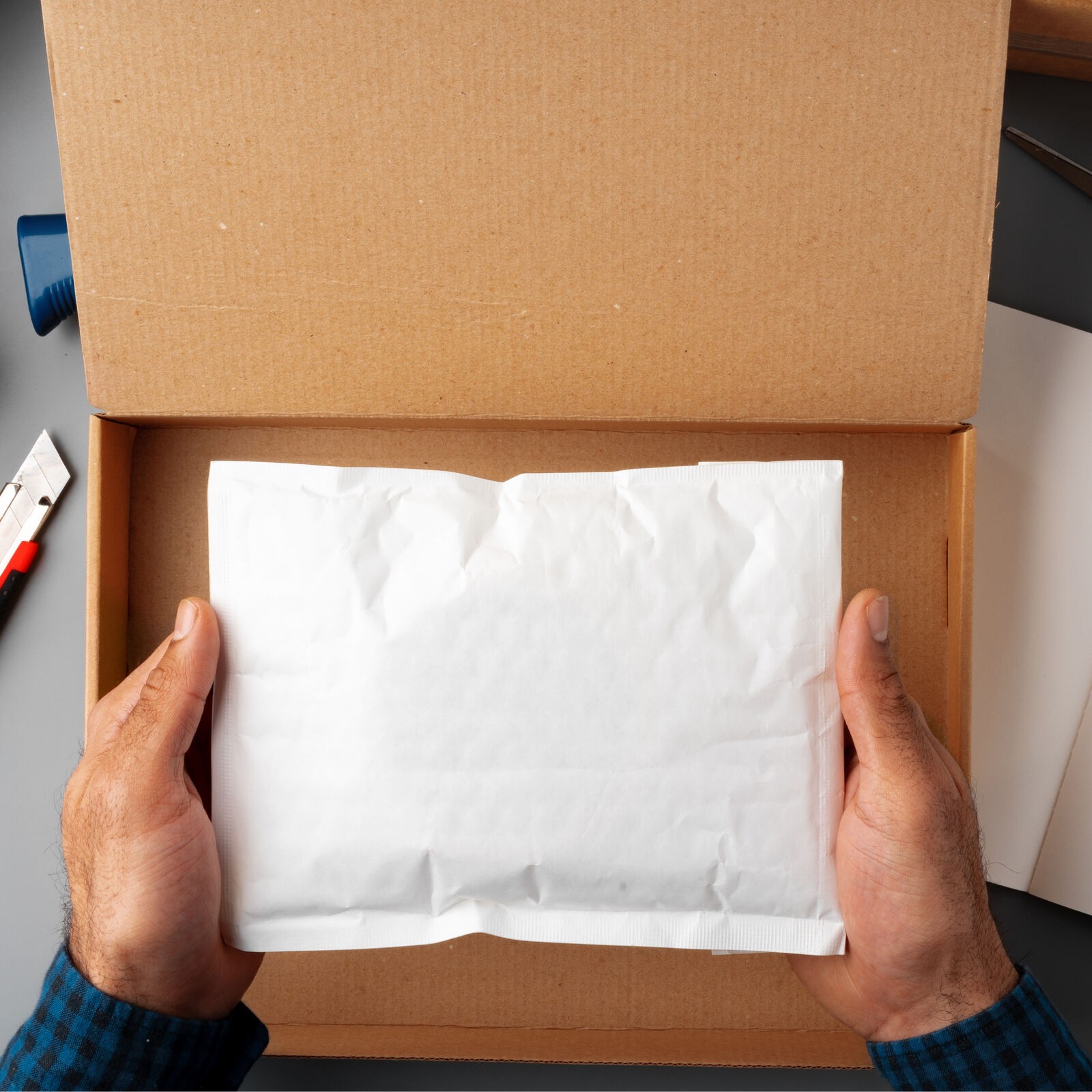 Kraft Literature Mailers 14x10x2″ ECT-32B 50/Case