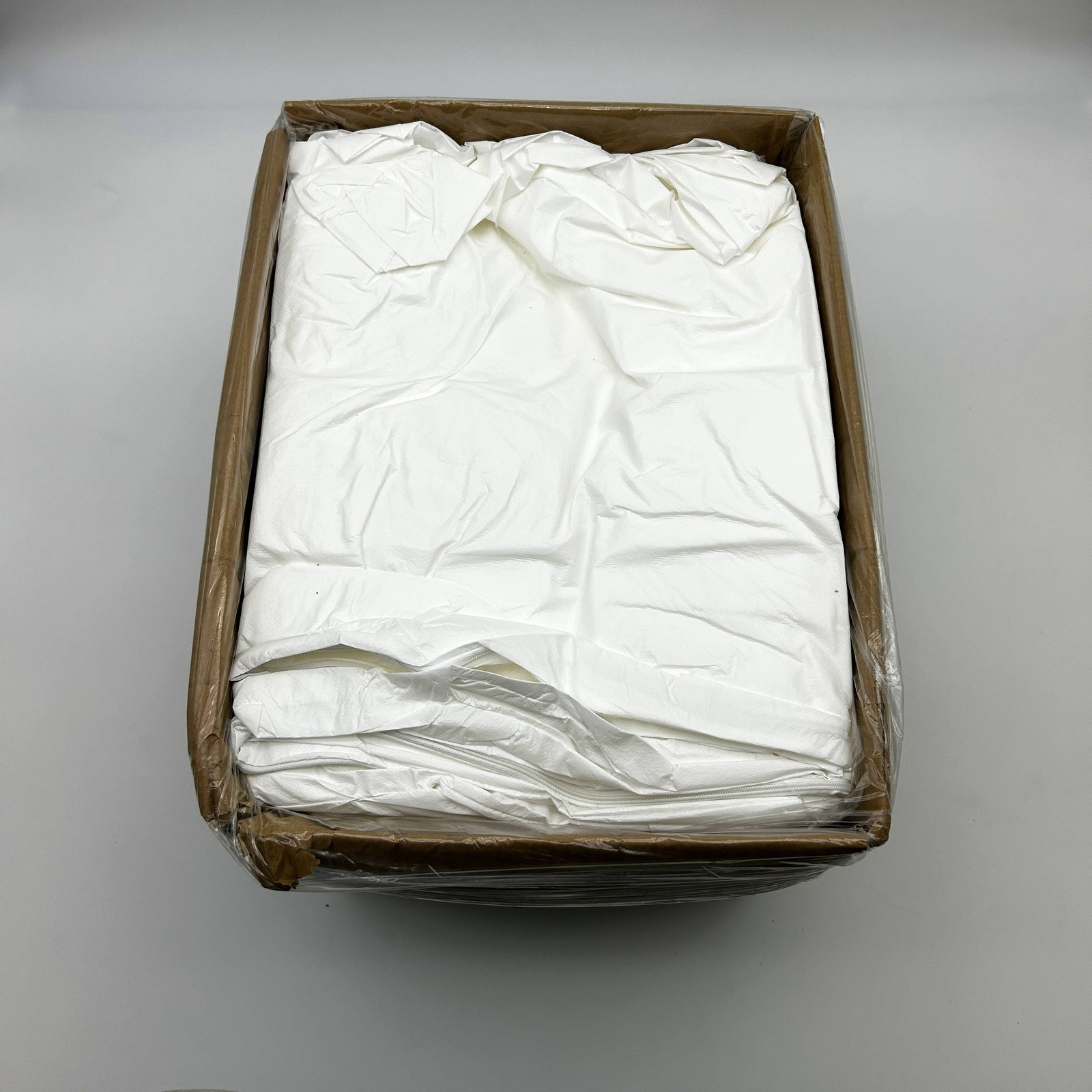 Kleenguard 38922 Coveralls A35 Sz 4XL Disposable White Zippered Front 25pk/Case