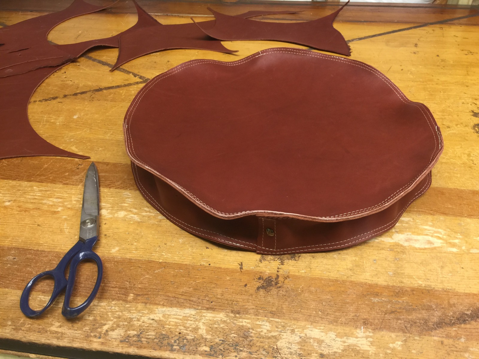 18-inch Leather Panel Forming Shot Bag Metal Shaping Beater Bag