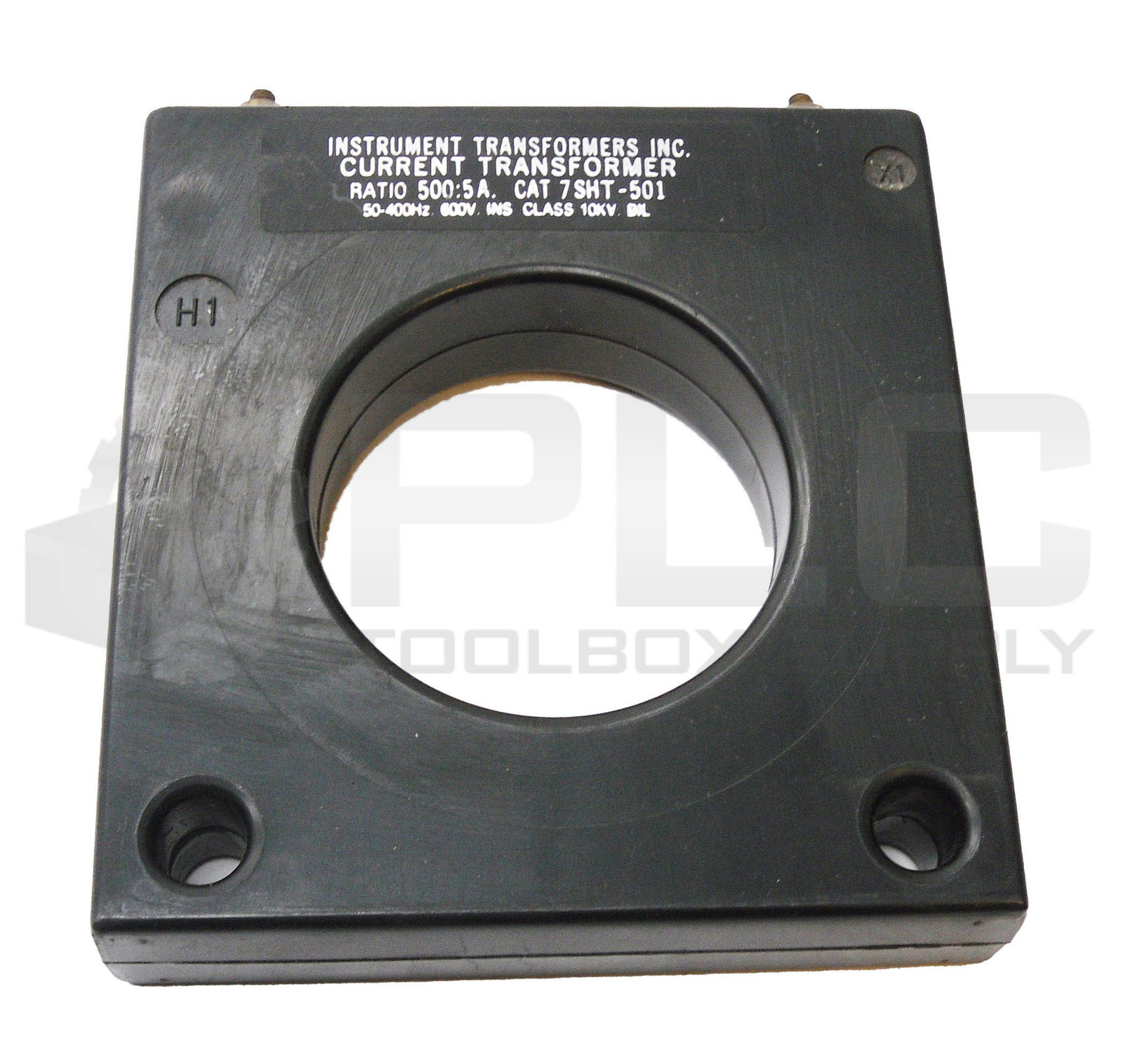 INSTRUMENT TRANSFORMERS 7SHT-501 CURRENT TRANSFORMER 50-400HZ 600V 500:5A