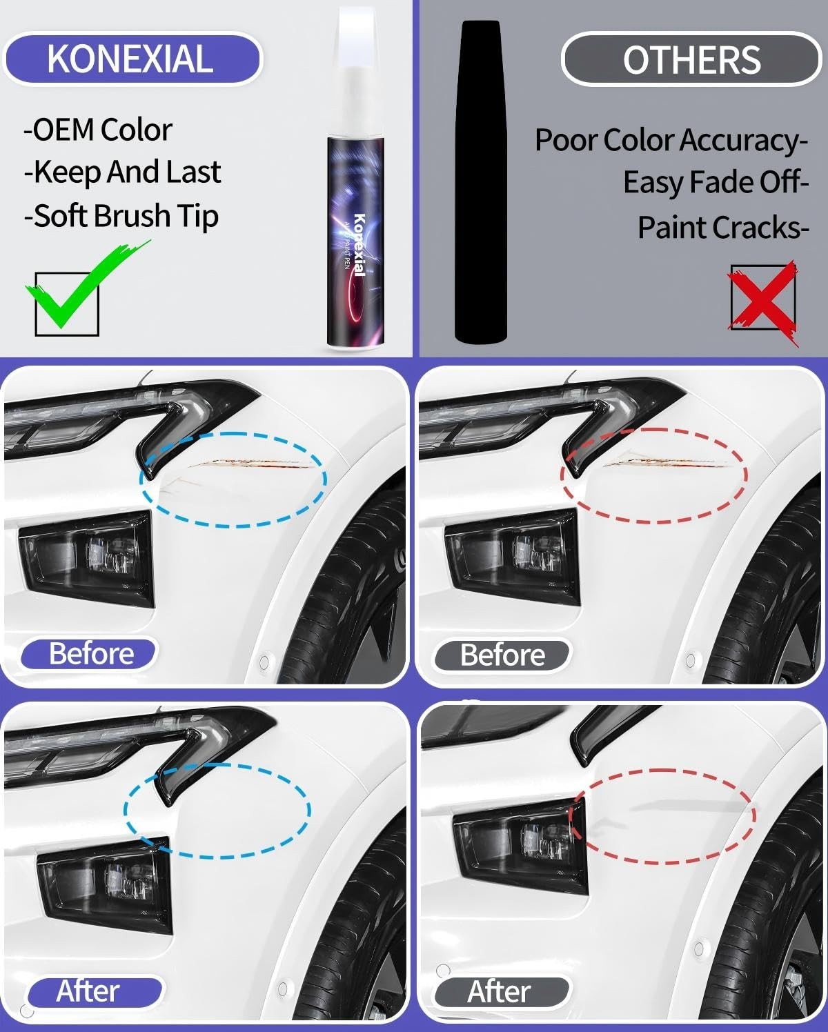 Ford Eruption Green Metallic Touch Up Paint Scratch Repair Pen
