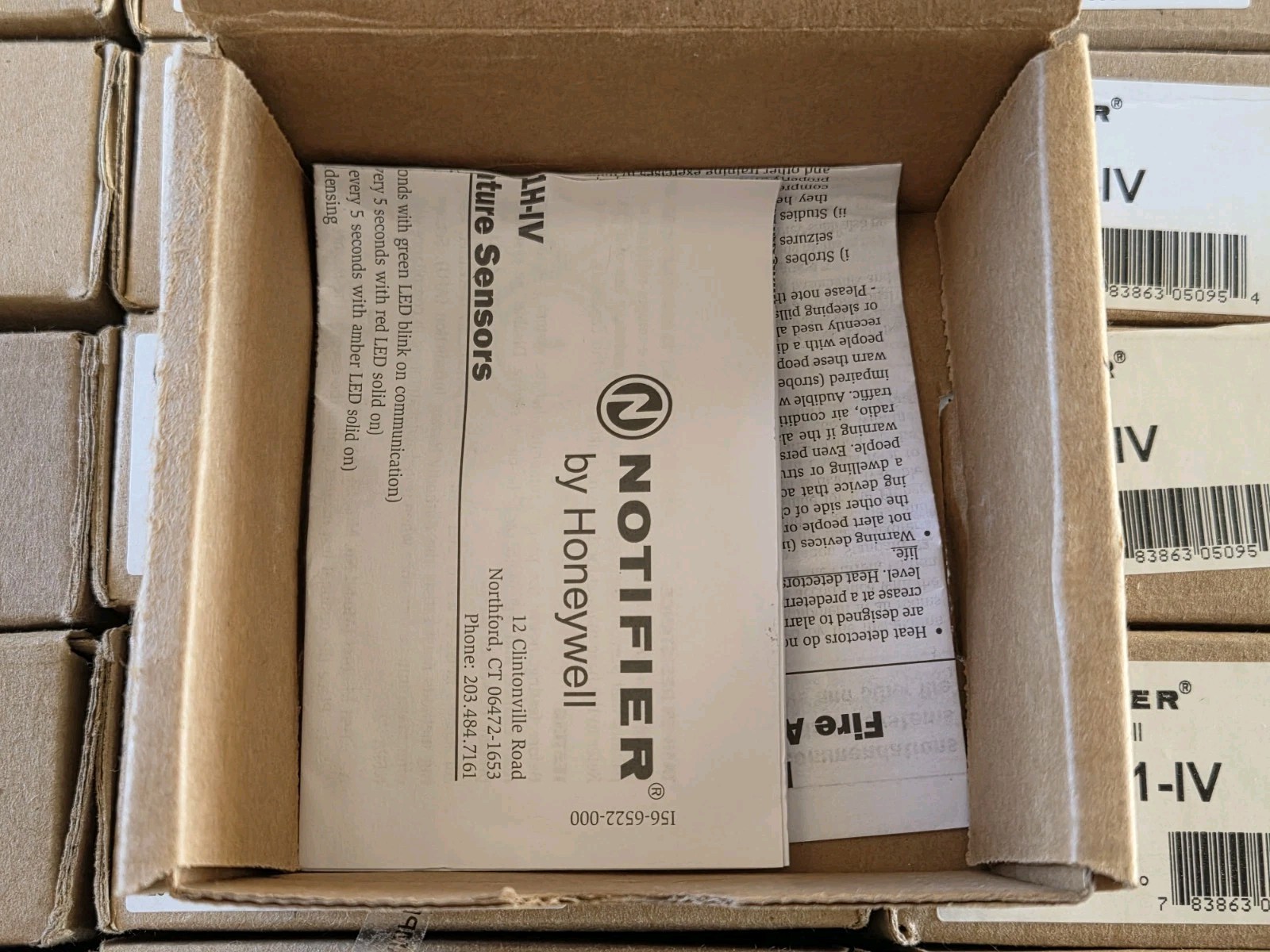 NOTIFIER FST-951-IV INTELLIGENT THERMAL HEAT DETECTOR «IVORY» BRAND NEW 15 AVAIL