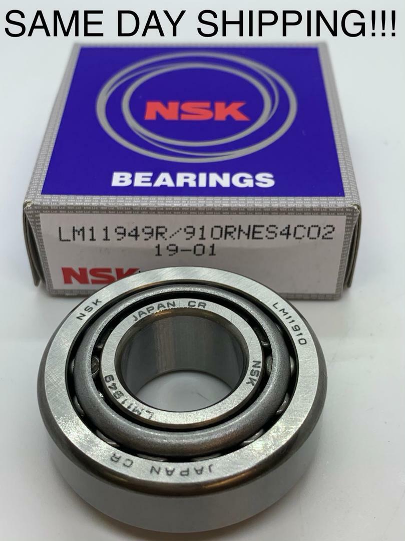 NSK JAPAN TAPERED ROLLER BEARING ( LM11949 & LM11910) Cup & Cone