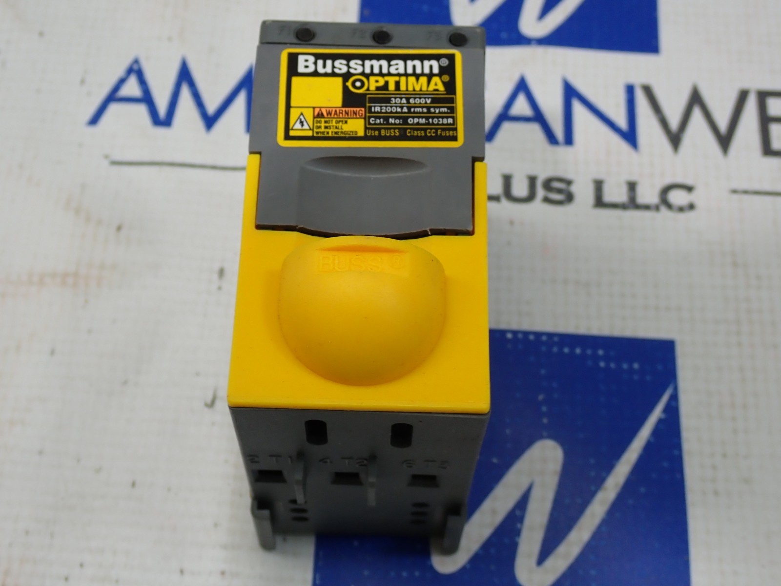 Bussman OPTIMA OPM-1038R Overcurrent Protection Module Fuse Block New