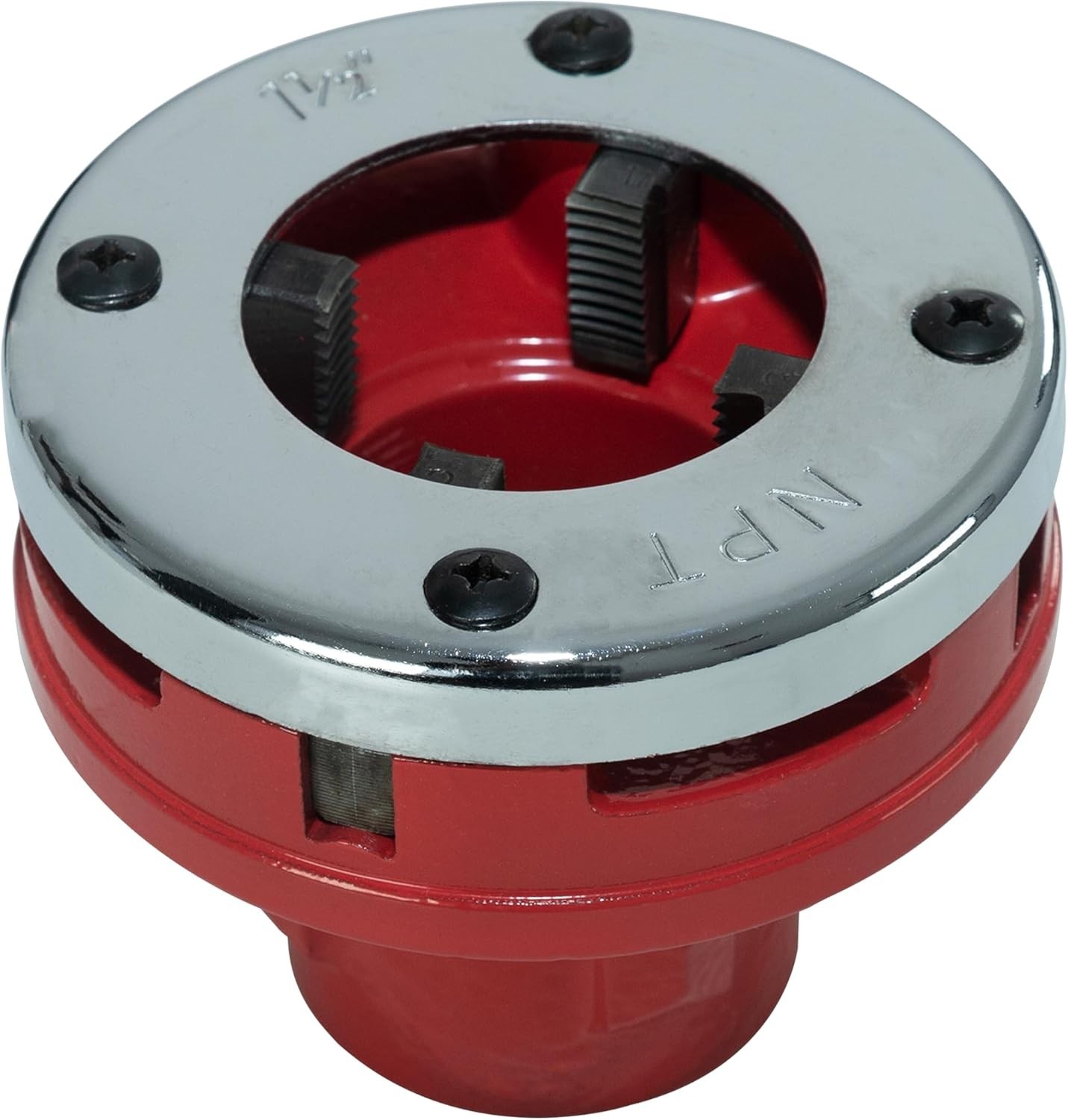 Ratchet Pipe Threader Kit Replacement 1-1/2-inch Dies