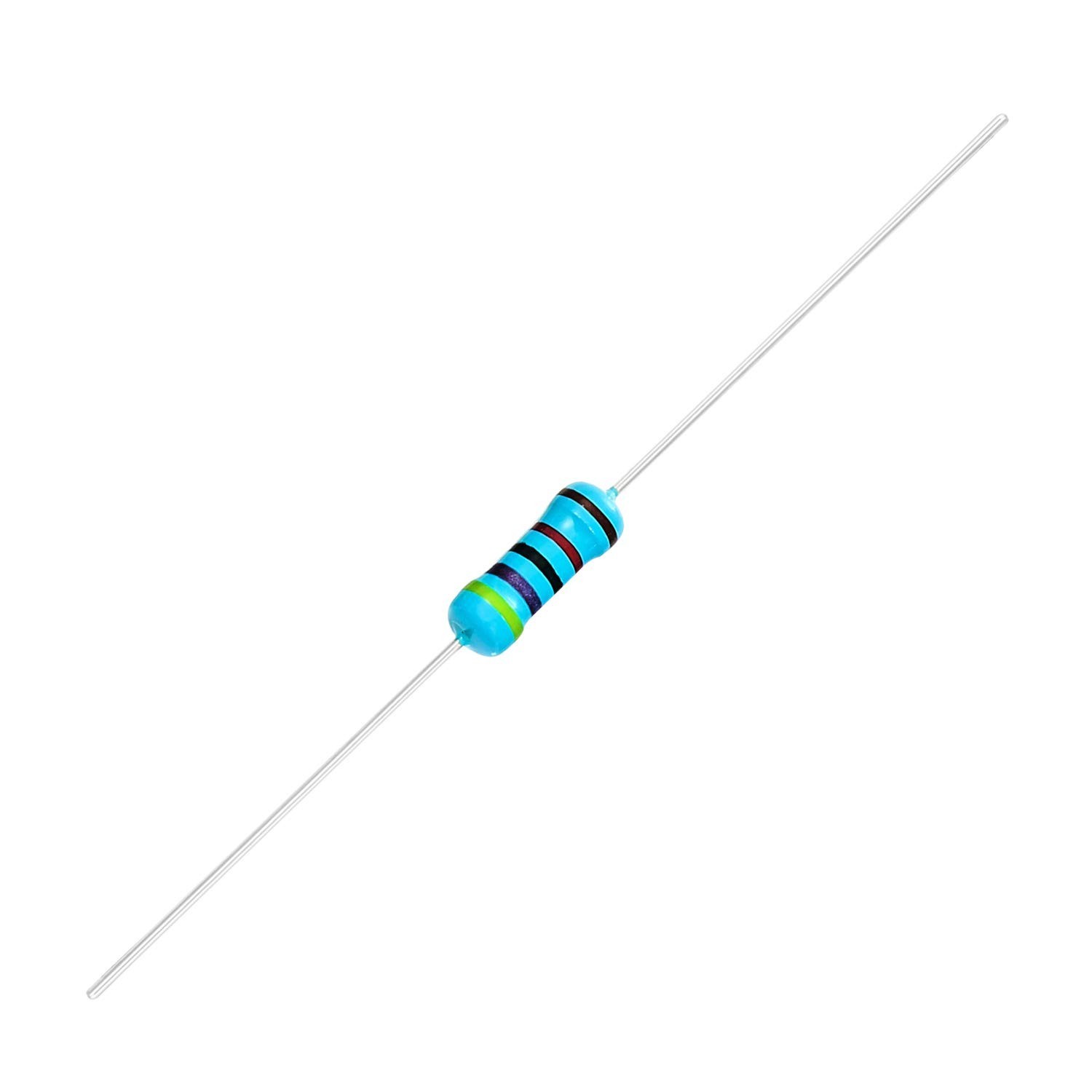 100pcs 1/2W 0.5W 47K Ω ohm Metal Film Fixed Resistor 0.01 ±1% Tolerance 47KR …
