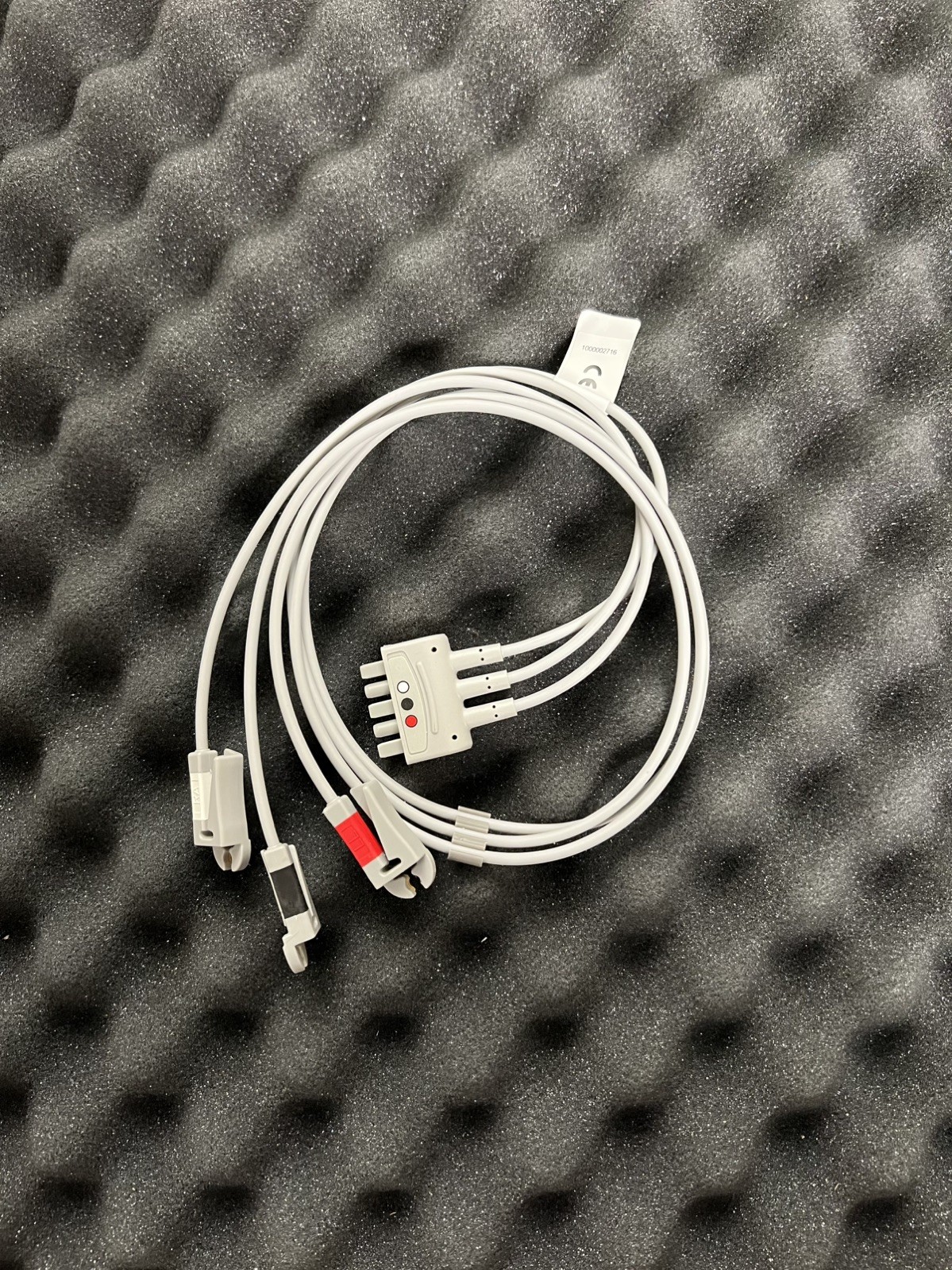 ECG Leadwire 3-lead, Grabber, AHA, 74 cm/29 in Ref 412682-001 Brand New