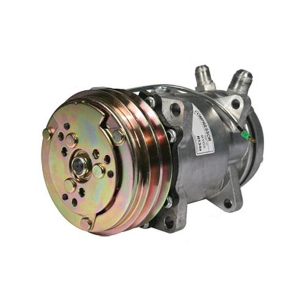 AMX10126 Compressor Sanden SD510HD Style Fits Case IH 9110 9130 9140 ++ Tractors