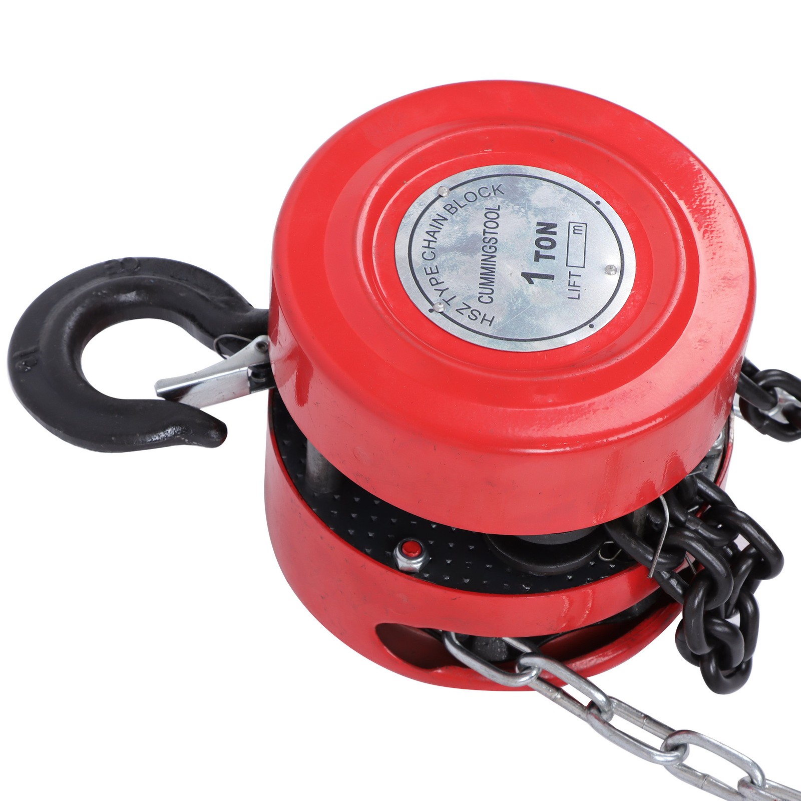 1Ton 2200Lbs Alloy Steel Hand Chain Hoist 10 Feet for Warehouse Machinery