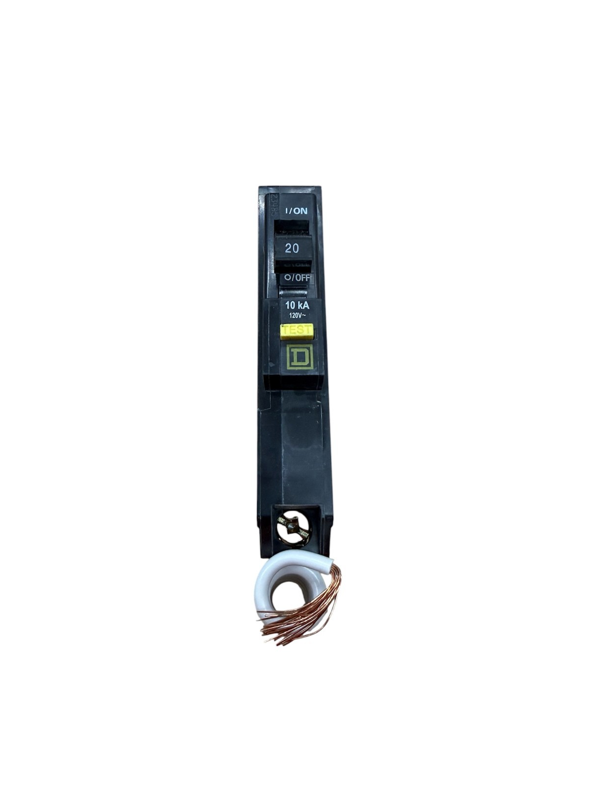 Square D QO120GFI 20A 1-Pole GFCI Circuit Breaker QO Ground Fault 120V