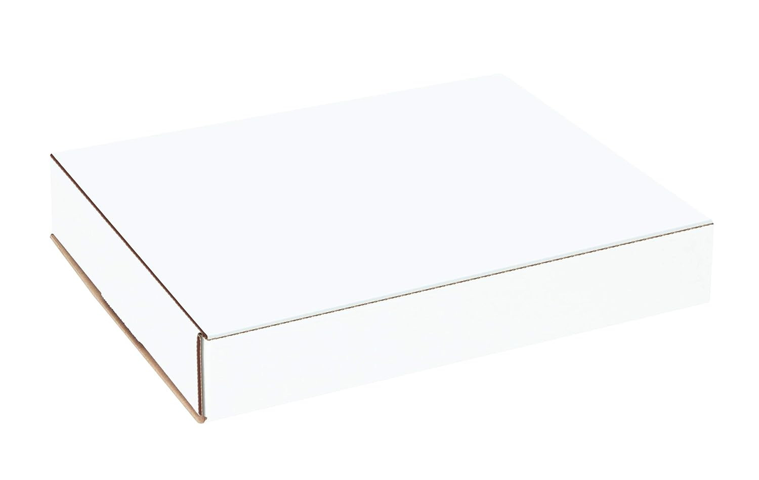 BFM842 Corrugated Cardboard Mailers, 8 X 4 X 2 Inches, Tuck Top One-Piece, Die-C