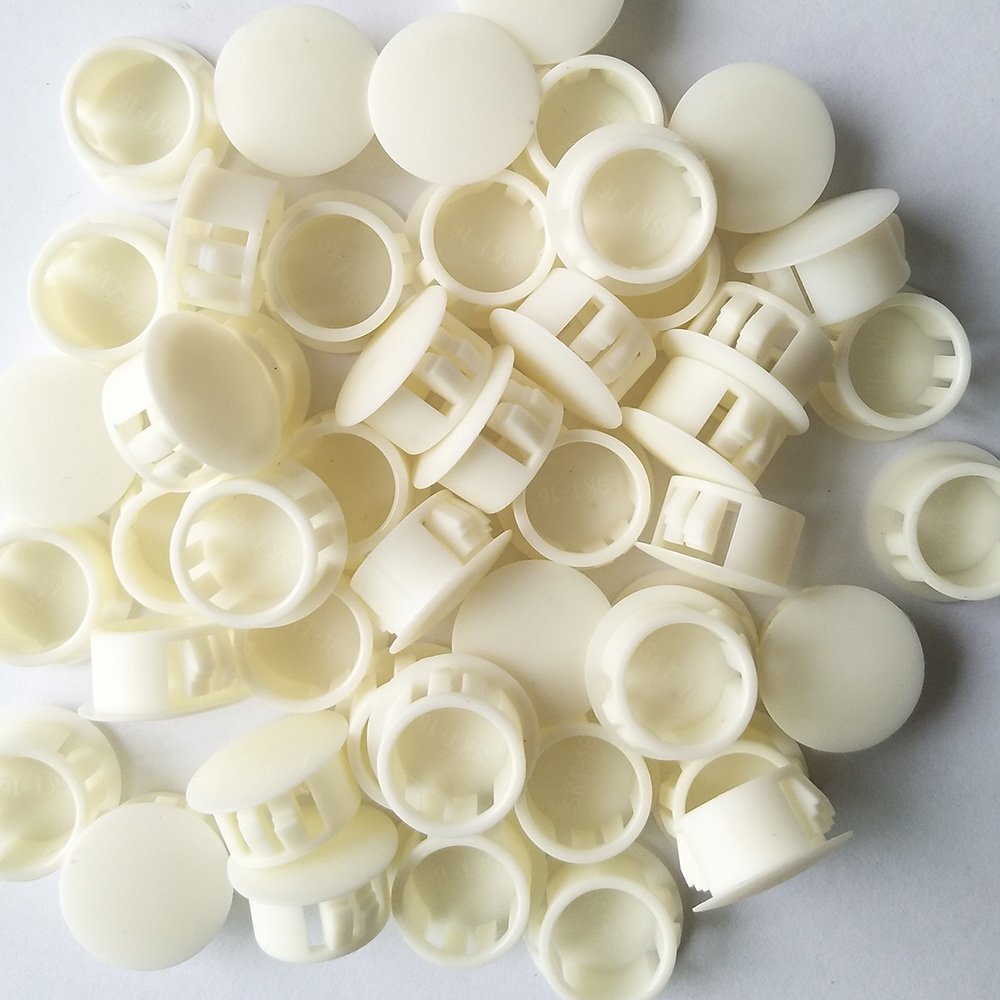 25pcs 5/8″ 16mm 0.63in Panel Plugs Hole Plugs mounting Hole 15.816mm Plastic