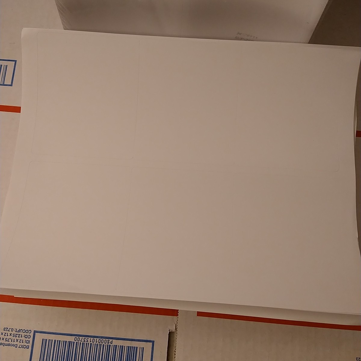 500 Sheets 3-1/3″ x 4″ 6 up Printable Sticker Paper 3000 Mailing Labels for Pack