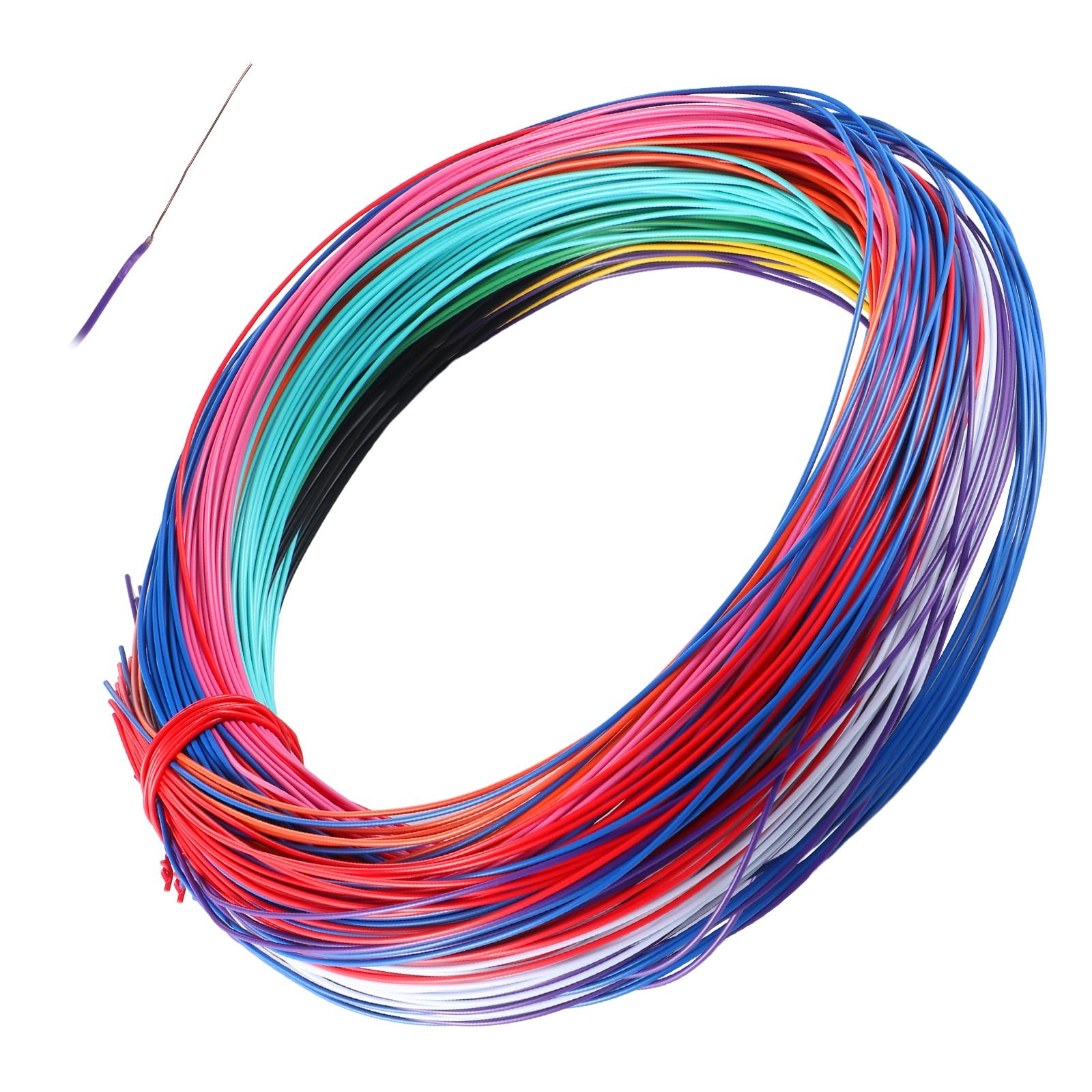 200 Pcs Colored Craft Sculpture Wire 30 Inch Flexible Artistic Floral Jewelry…