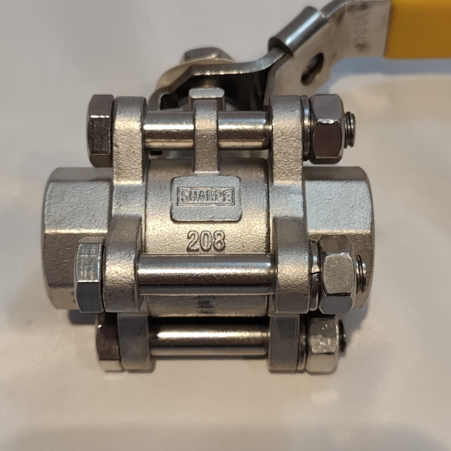Sharpe 39036 1/2-CF8M 1000WOG Full Port Ball Valve Stainless Steel 1/2″ Threaded