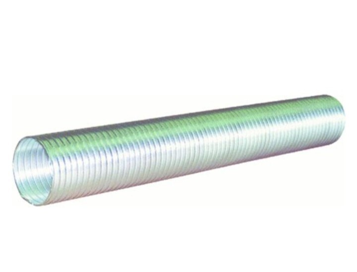 Dundas Jafine 3″X8′ Aluminium SEMI -RIGID Duct- IDEAL FOR BATH/ KITCHEN VENTING