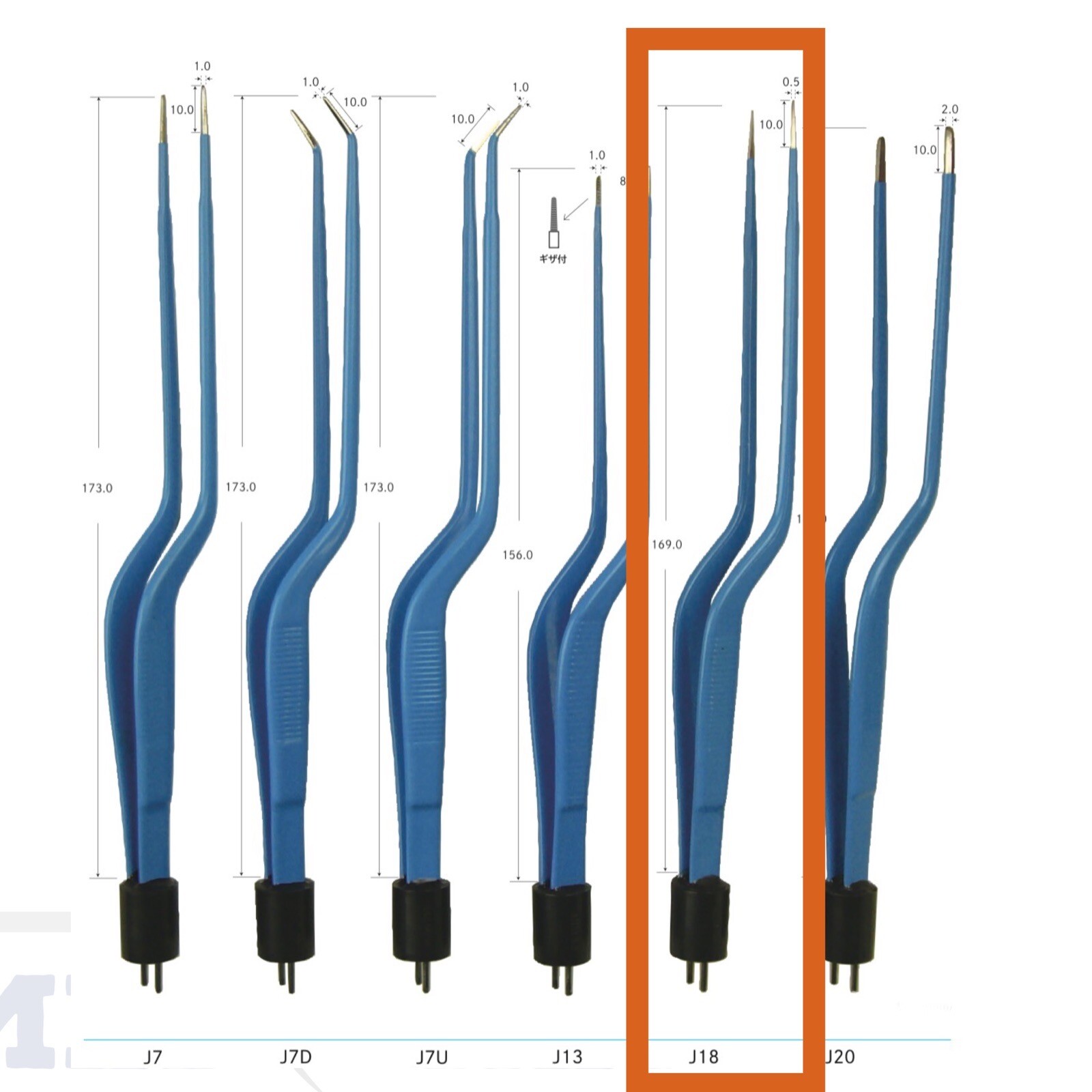 Ellman – J18-Bipolar Forceps – REUSABLE!