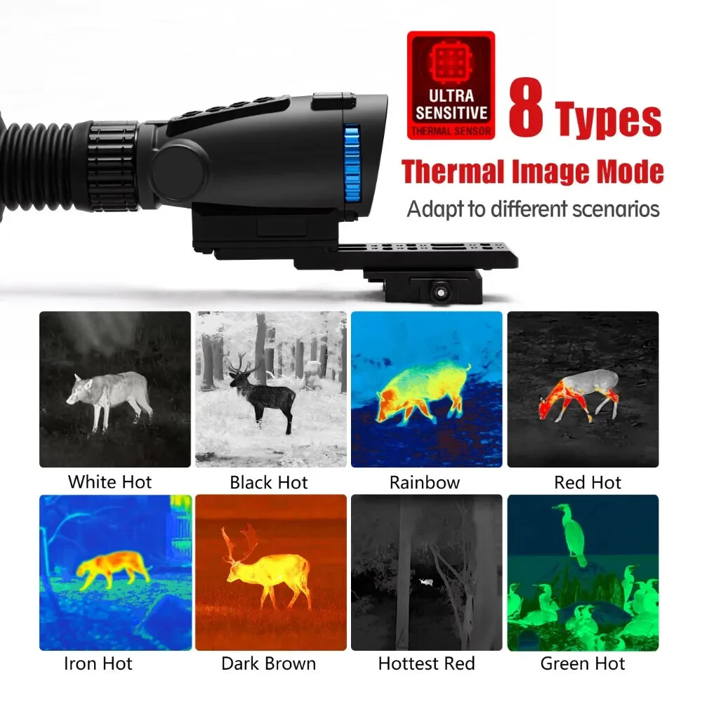 GOYOJO Thermal Monocular 384*288 25mm/35mm Lens 3-9X Zoom Thermal Imaging Scopes