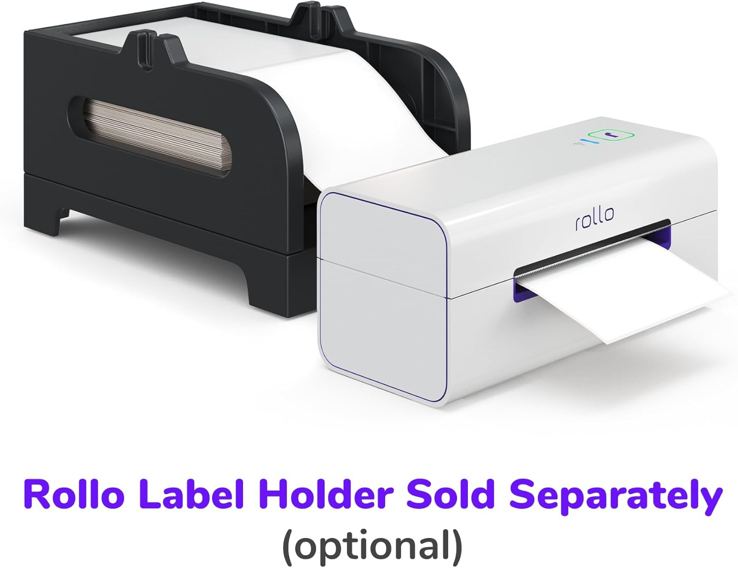 Rollo Direct Thermal Shipping Labels – Pack of 500 4X6 Thermal Labels Fanfold –