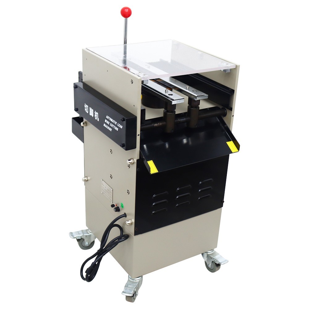 Semi-auto PCB Foot Lead Cutting Machine Mobile Electronic component trimming550W