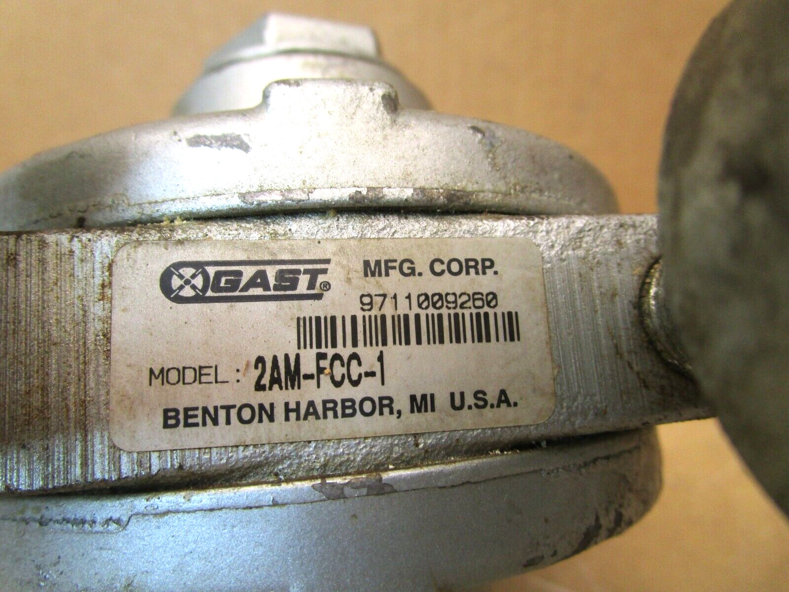 Gast Model 2AM-FCC-1 Pump 47529WVS