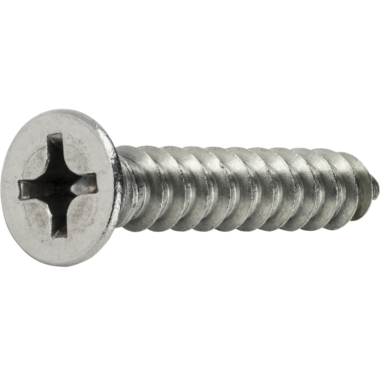#4 Phillips Flat Head Self Tapping Sheet Metal Screws Stainless Steel All Sizes