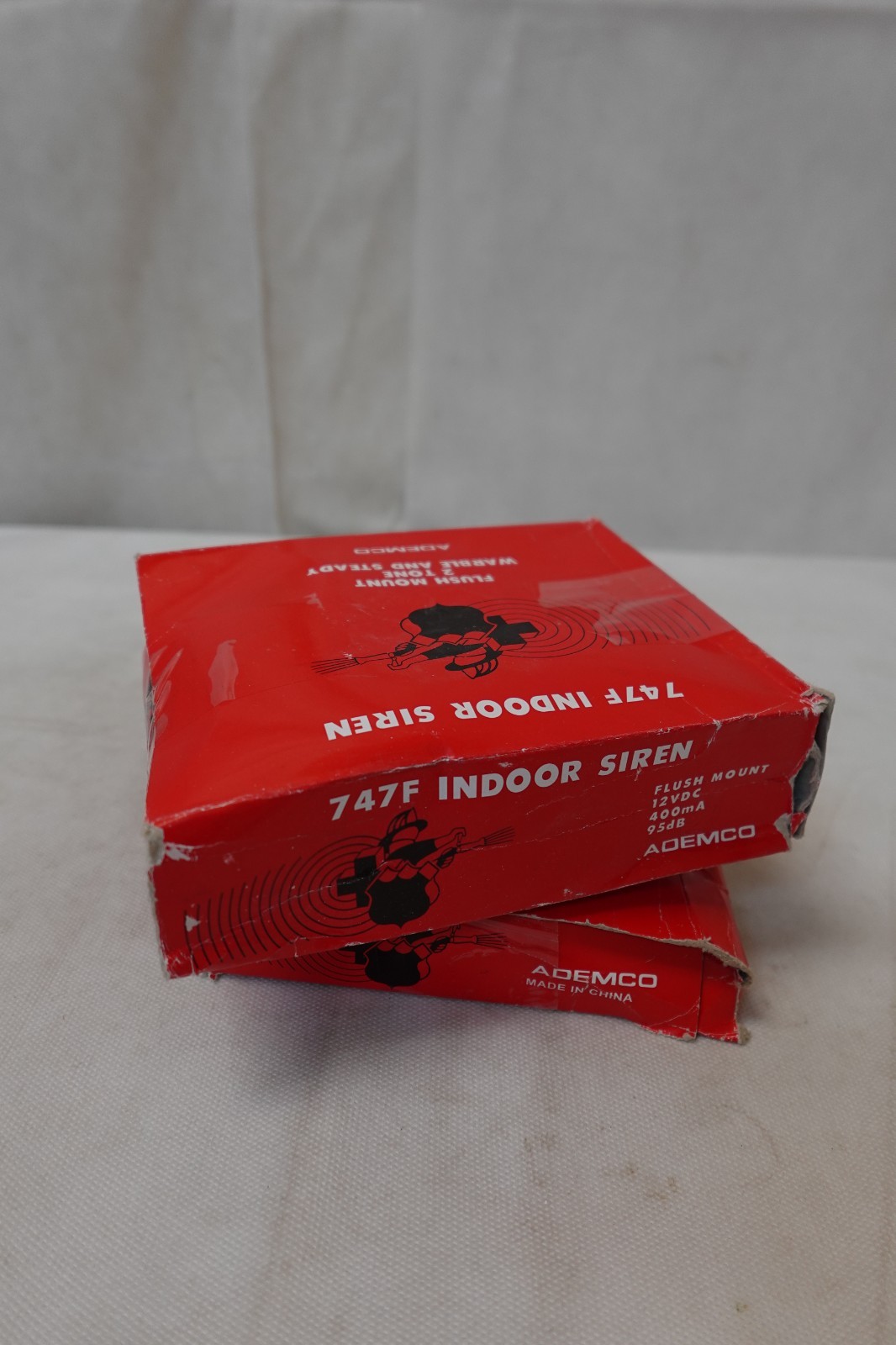 Ademco / Honeywell – 747F Flush Mount Indoor Security Alarm Siren – NIB