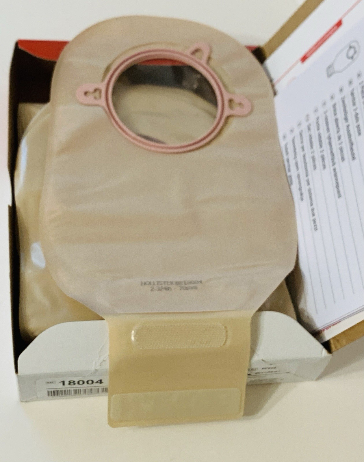 Hollister 18004 New Image 2-Pc Ostomy Pouches 2-3/4″ 1BX/10EA Exp2030/10 FRESH