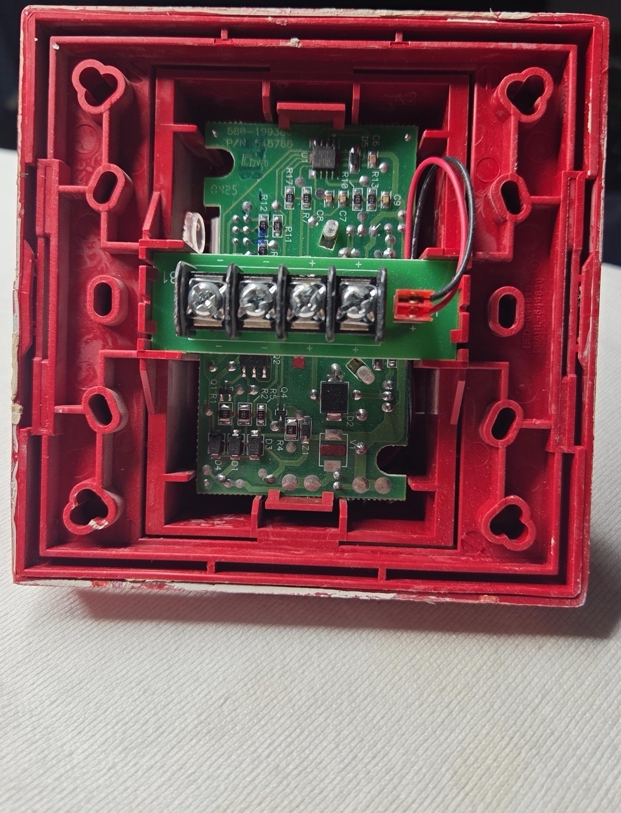 Siemens Stand Along Fire Alarm Strobe Model No. U-MCS P/N 500-699701