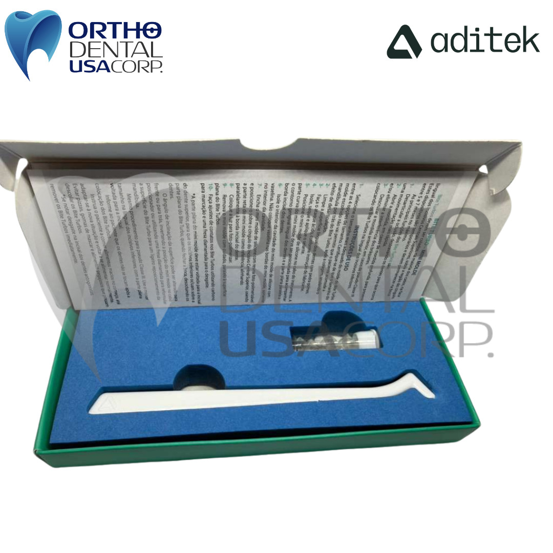 Kit Mini-Mold Bite Turbo w/4 Tips Sizes Aditek Orthodentalusa USA seller
