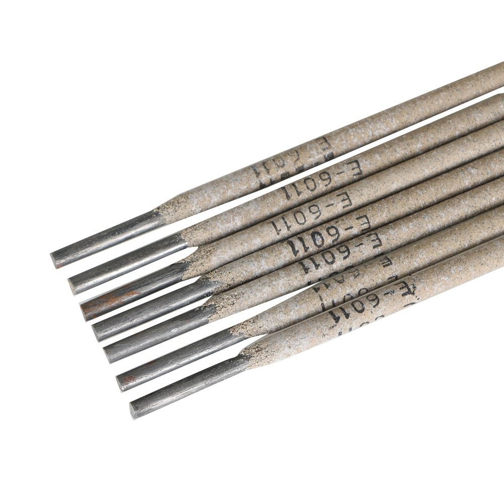 E6011 1/8″ Premium Arc Welding Rods 60lb Carbon Steel Electrode (10-lb × 6-Pack)