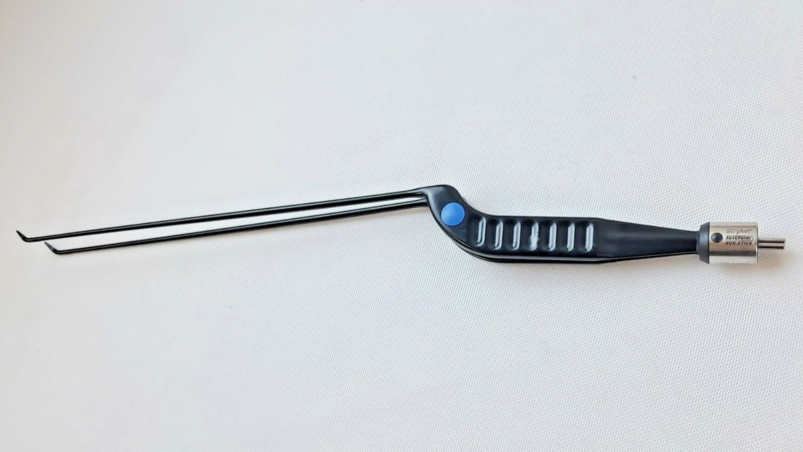 Stryker 6750-250-507 SILVERGlide Non-Stick Bipolar Forceps 45° UP 0.7mm w/ Case