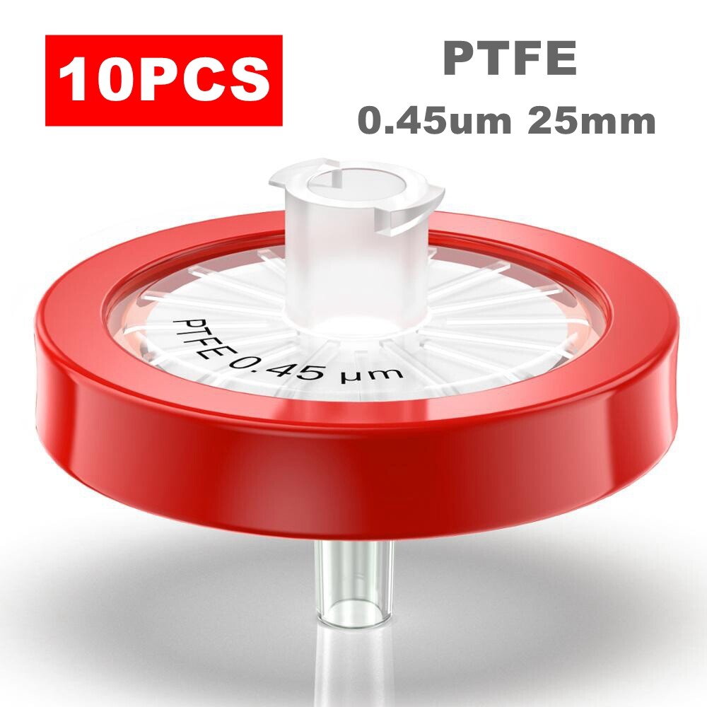 PTFE/NY/PES/GF Membrane LAB Syringe Filters 0.7μm/0.22μm/0.45μm, 13mm/25mm/33mm