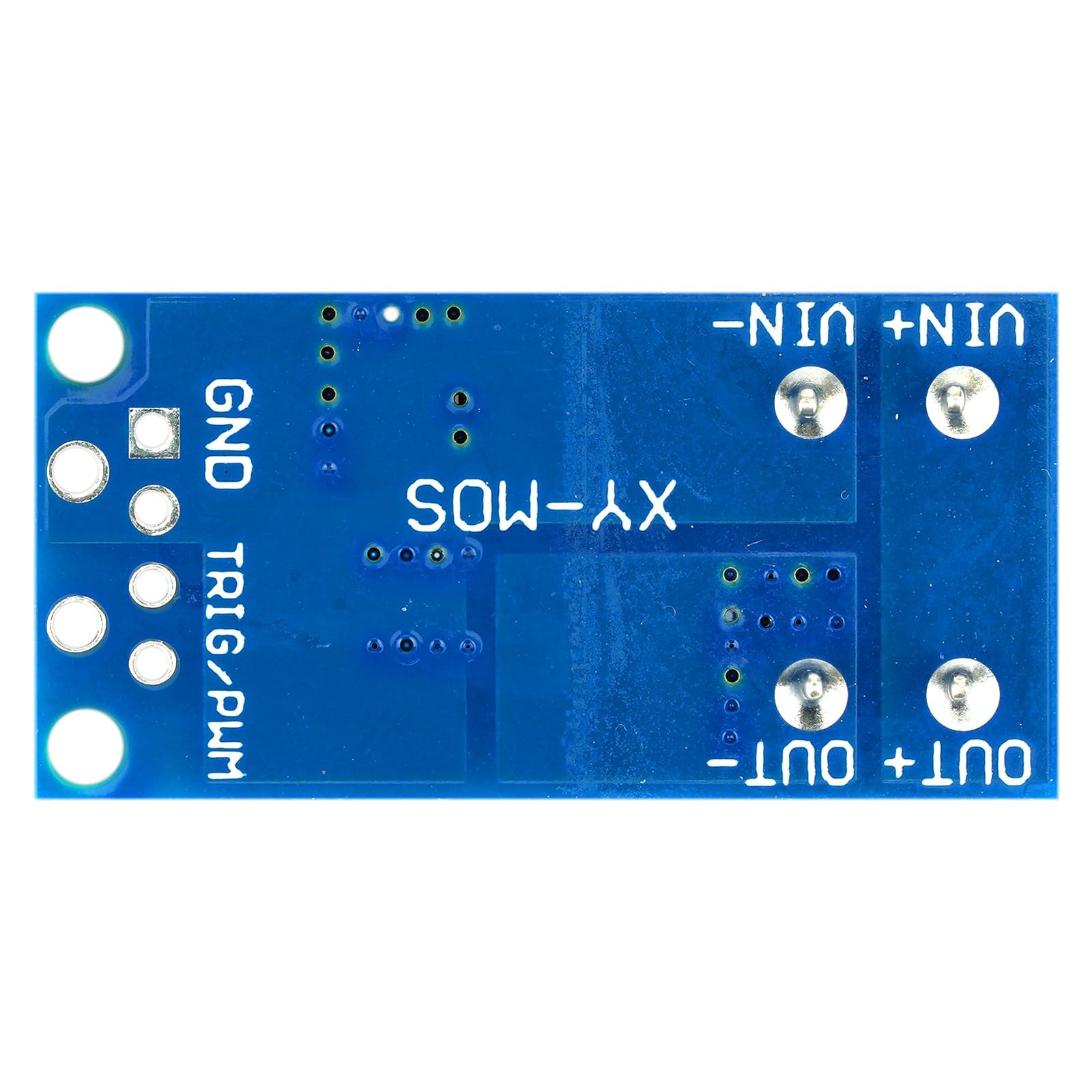 MTDELE 6Pcs MOSFET Switch Drive Module DC 5V-36V 15A(Max 30A) 400W Dual black