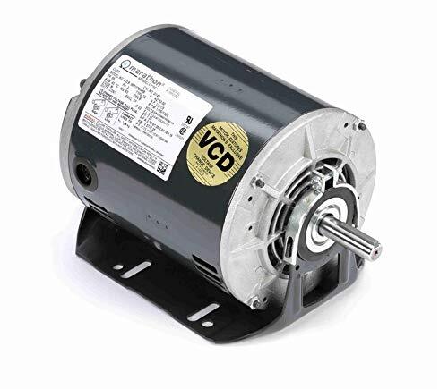 Marathon Electric MG140 Marathon G140 56 Frame Open Drip Proof 56T17D5345 Belt D