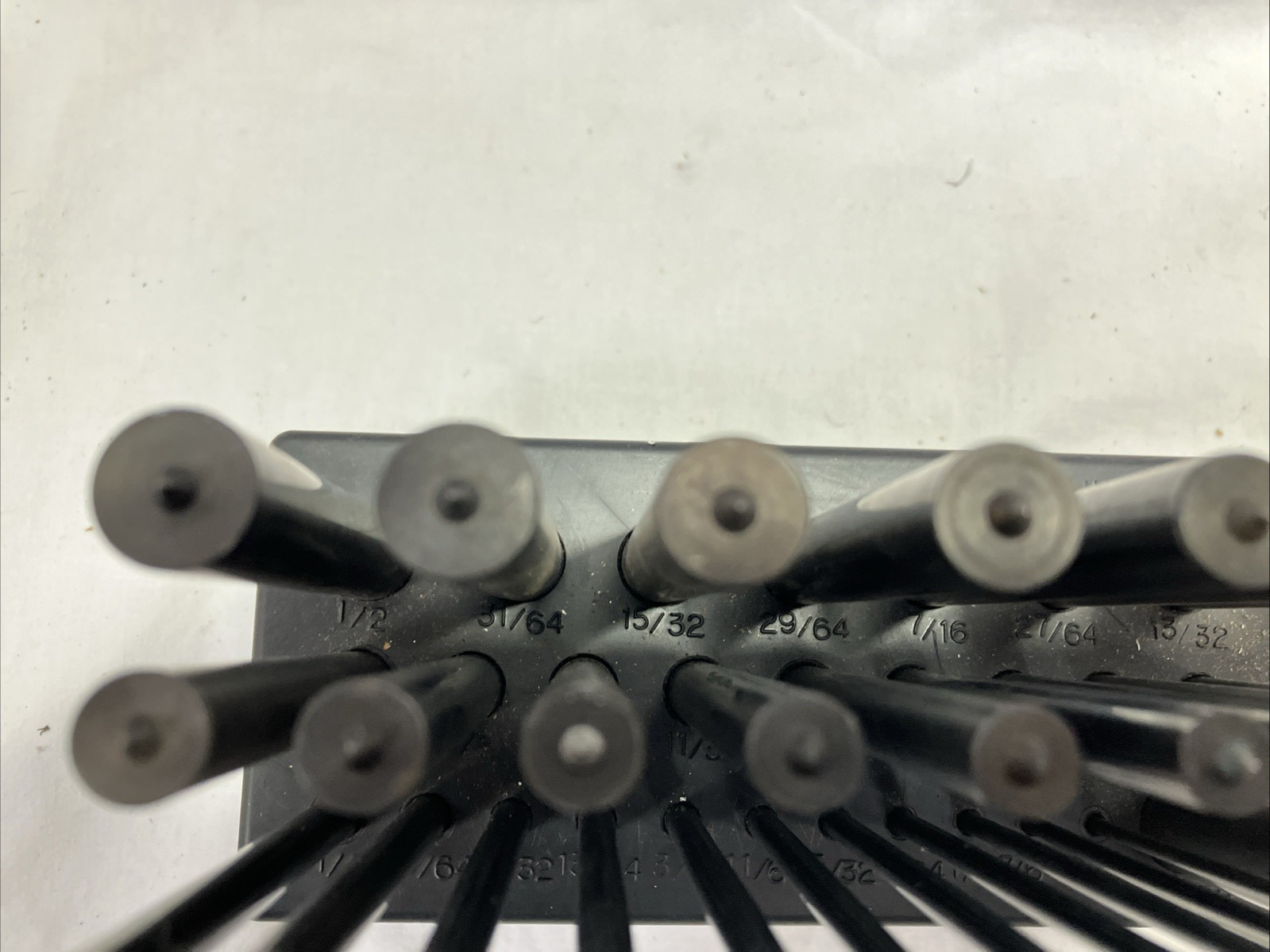 28 Pcs Transfer Punch Set 3/32” To 17/32 Made In Japan