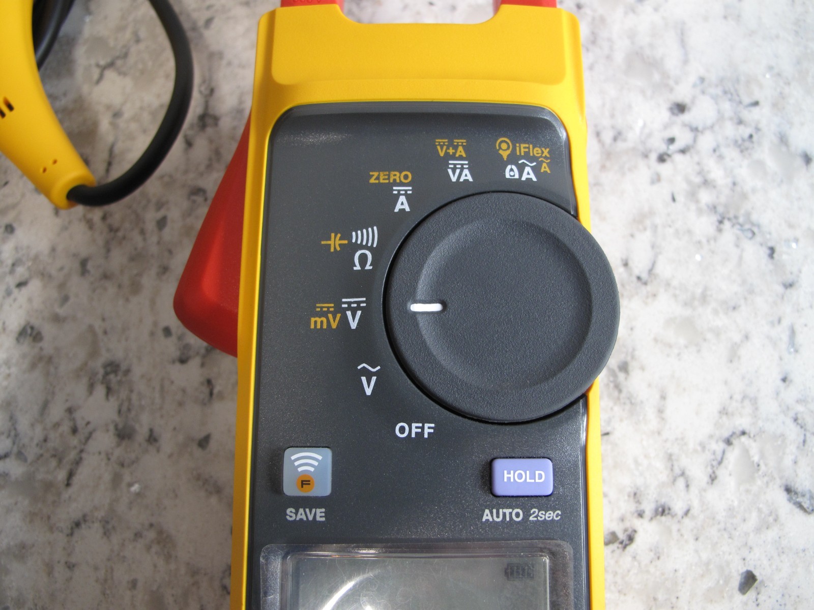 Fluke 393 FC Cat III 1500v trms clamp meter w/ iflex i2500-18 + case+leads