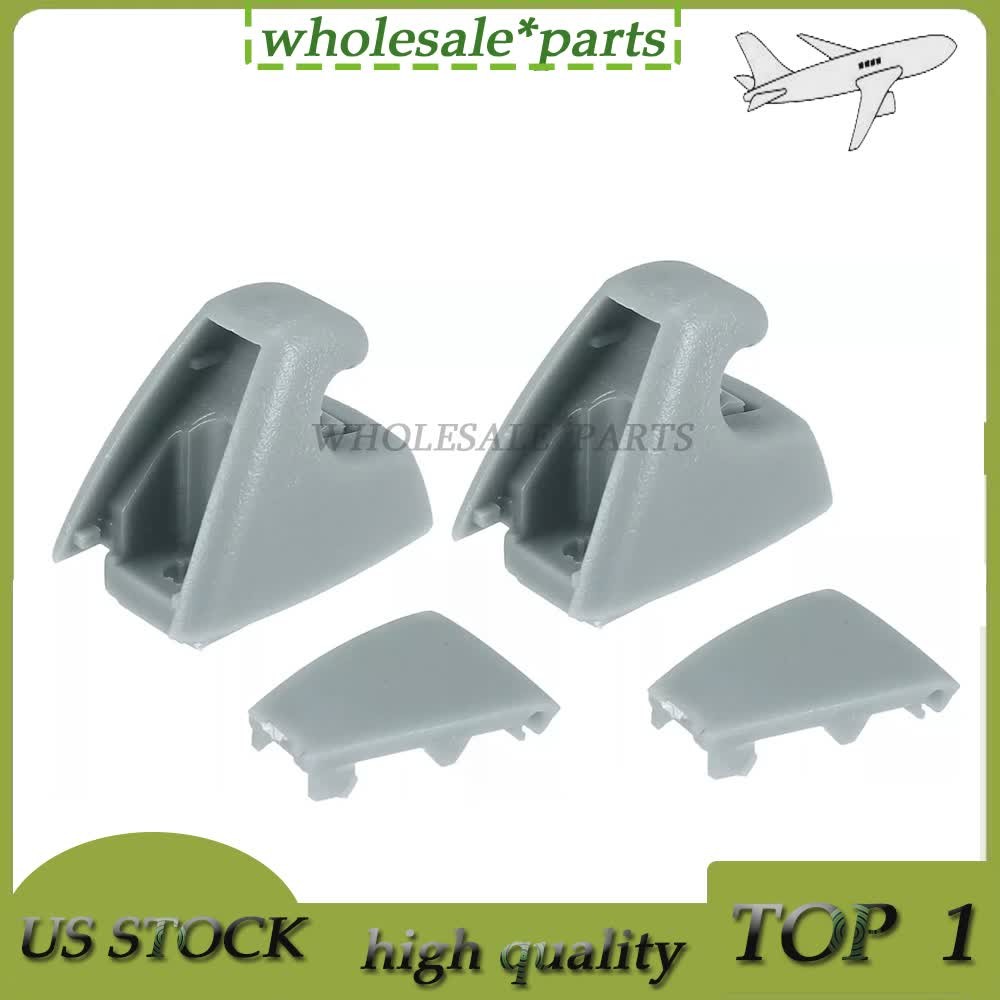 1Pair Fits For 2007-2014 Chevrolet Tahoe Gray Sunvisor Shade Support Clip US
