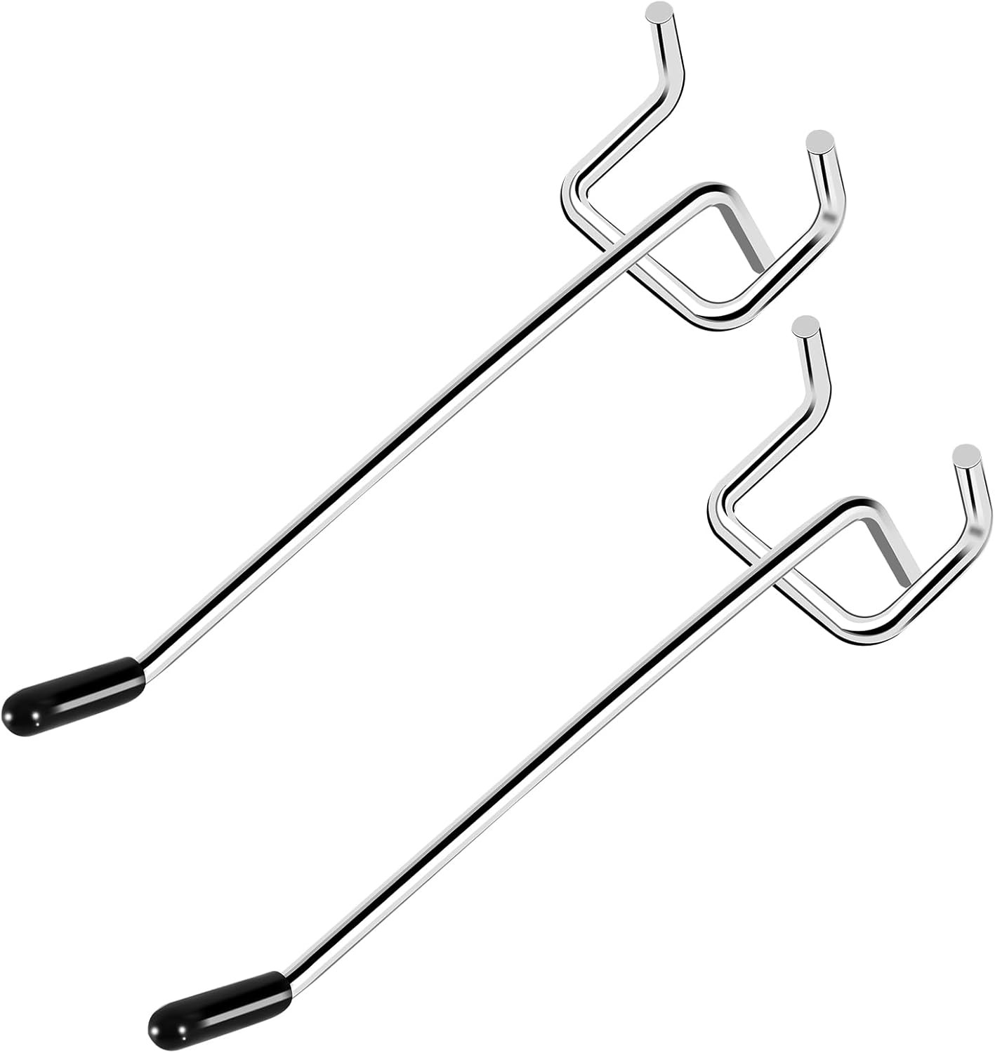 Pegboard Hooks 25Pack 4Inch Peg Board Hooks For Hanging Fit 1/8″ Metal Pegboards