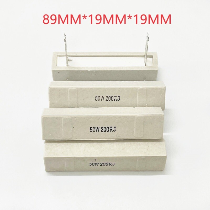 2pcs Cement Resistor 50W2RJ 2 ohm Ω 50Watts RX27 SQP Resistance