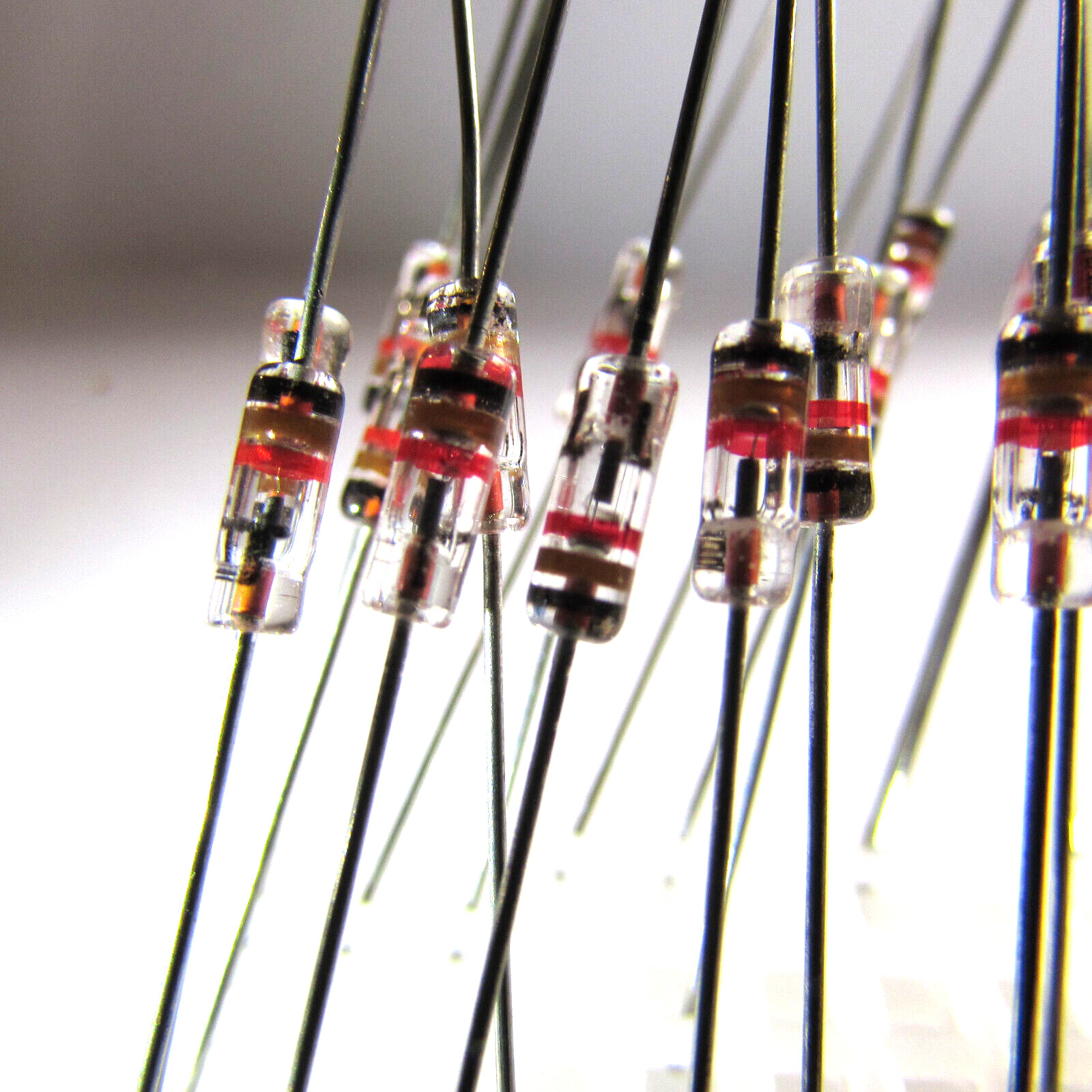 1N34A Germanium Gold Bonded Diodes ITT, BKC, MICROSEMI (100pcs) BEST DEAL U.S.A.