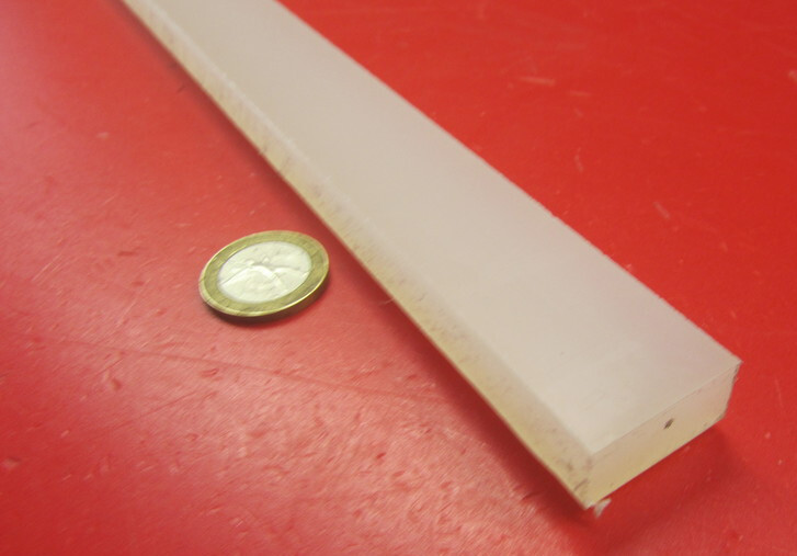 Polypropylene Bar 1/2″ Thick x 1.0″ Wide x 48″ Long, 4 pcs, 16 feet