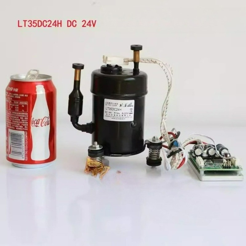 ST19DC Compact Refrigeration Compressor DC 12V 24V 48V Miniature Compressor
