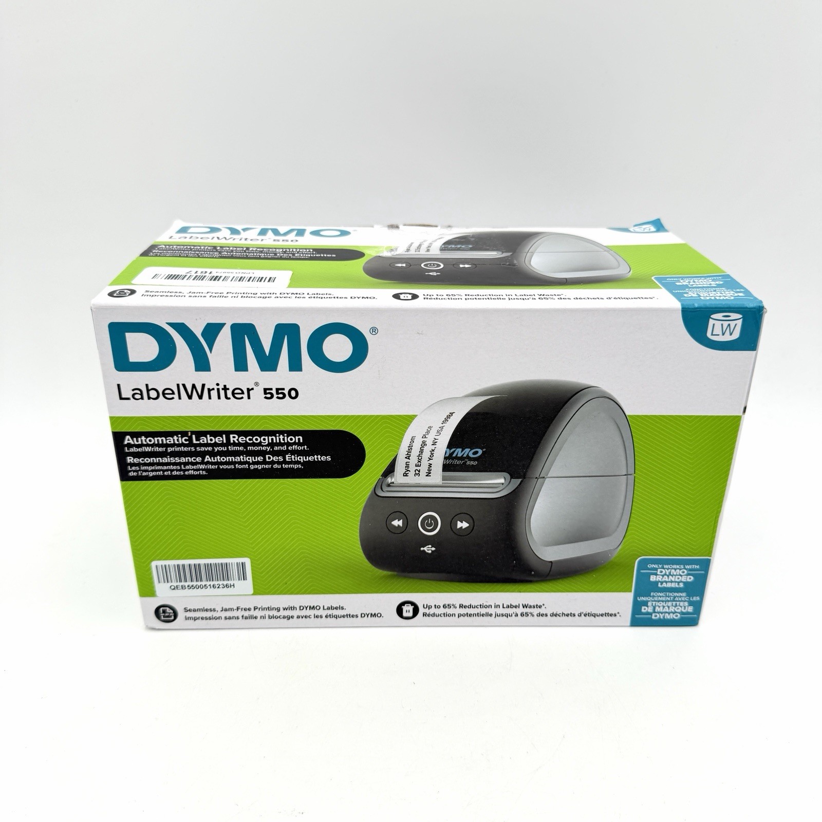 DYMO LabelWriter 550 USB Thermal Label Printer Tested & Working