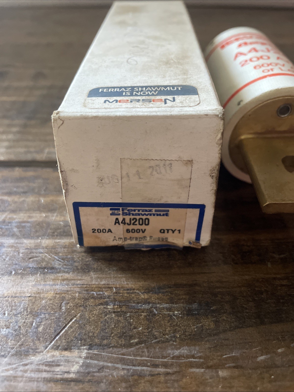 Gould Shawmut AmpTrap A4J200 Fuse 200A 600V Class J New