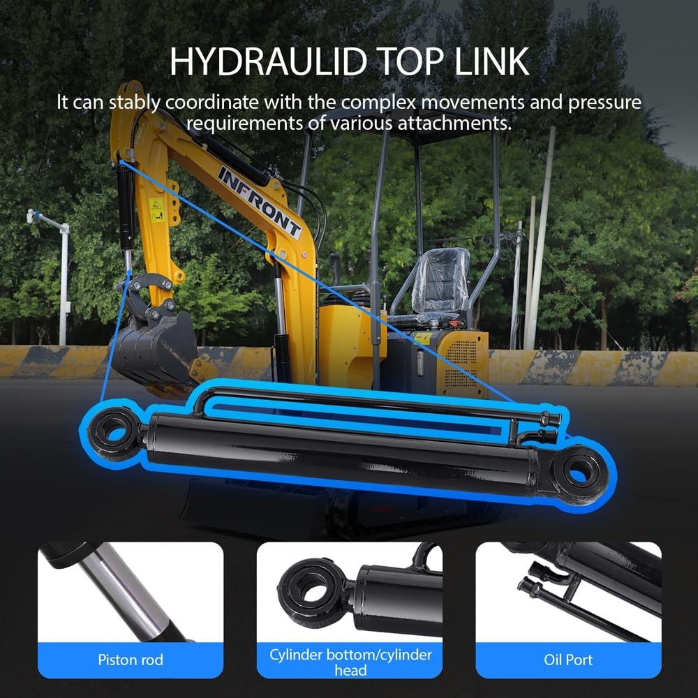 Mini Excavator Boom Cylinder, Boom Cylinder Replacement Parts with Free Delivery